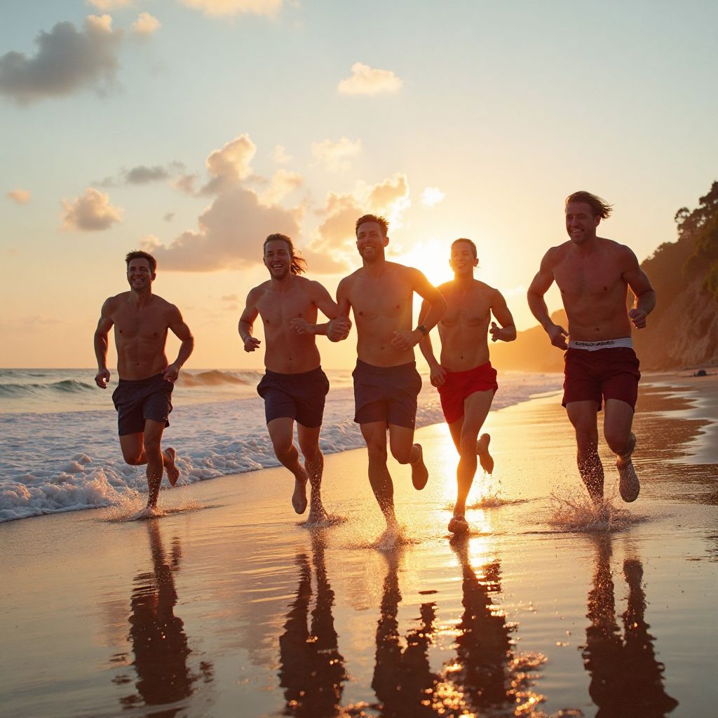 Group running session